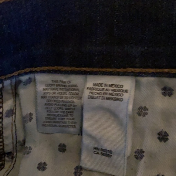 Lucky Brand Men’s Jeans 34 x 30 - Picture 5 of 5
